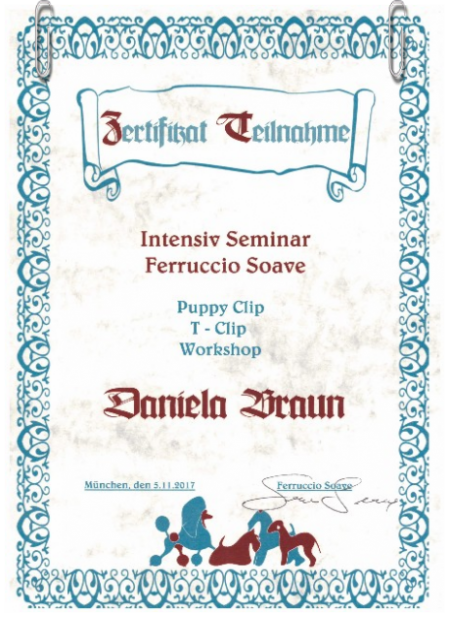 Puppy Clip Diplom Puppy Clip Diplom