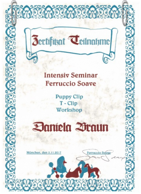 Puppy Clip Diplom